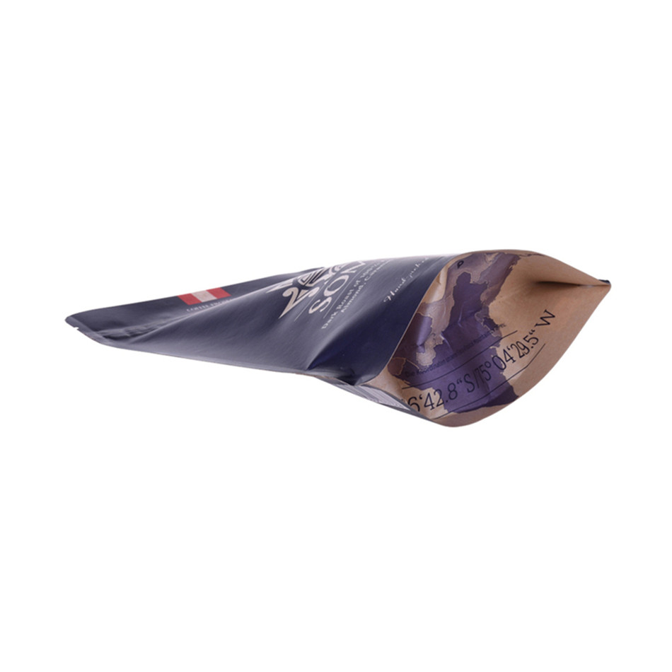 Пластиковый свободный Eco Biodegradable органический чайный пакетик PLA Stand Up Pouch