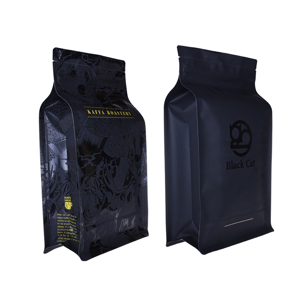 Custom Box Pouch Сумки для кофе Сумка для упаковки кофе с односторонним клапаном Компания оптом