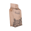 Коричневый крафт-пакет для свежеобжаренного кофе 500 г