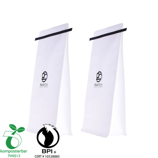 Многоразовые мешки для кофе из крафт-бумаги с круглым дном на заводе в Китае