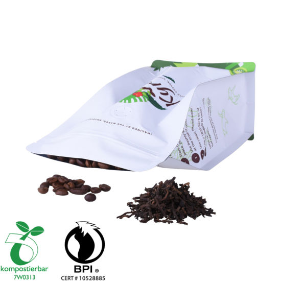 Экологичный крафт-бумага для кофе в мешках с застежкой-молнией оптом из Китая