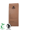 Инвентарный пакет для кофе из PLA Kraft с фольгой и клапаном Производитель Китай