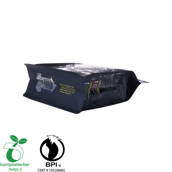 OEM-поставщик пакетов для кофе из алюминиевой фольги с нижним блоком в Китае
