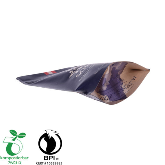 Повторно закрывающийся Ziplock Clear Window Coffee Bag 100g Factory из Китая